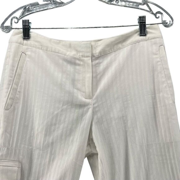 Izod Performx Basix Womens Cargo Shorts Size 2 Stretch Cool-FX Performance White - Picture 4 of 11